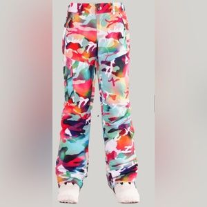 NWOT GSOU SNOW Women's  Waterproof Windproof Snowboard Ski Pants Size Large